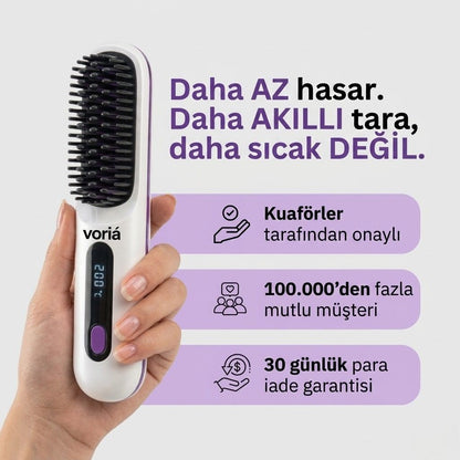 voriá pro | 5 dakikada daha düz, parlak saçlar