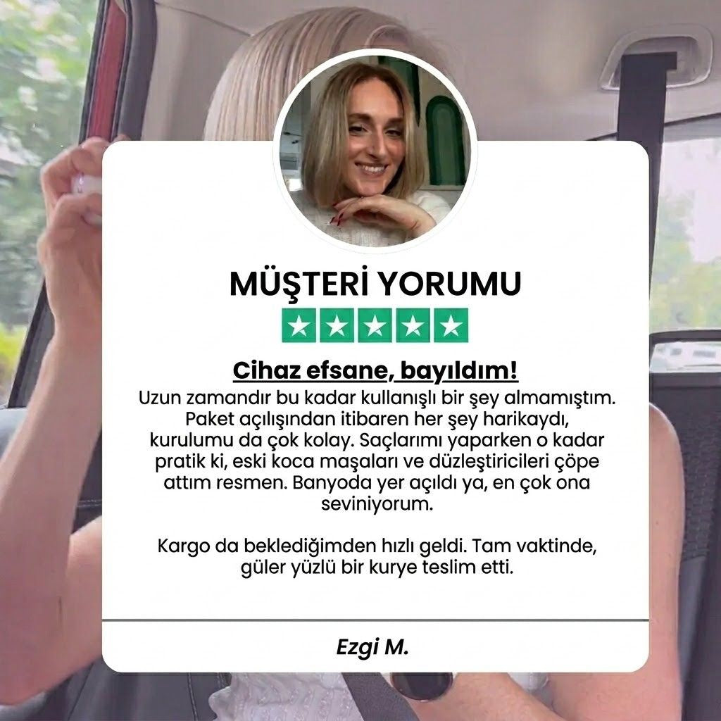 voriá pro | 5 dakikada daha düz, parlak saçlar