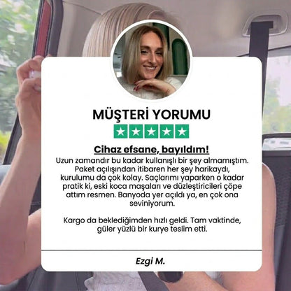 voriá pro | 5 dakikada daha düz, parlak saçlar