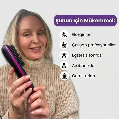 voriá pro | 5 dakikada daha düz, parlak saçlar